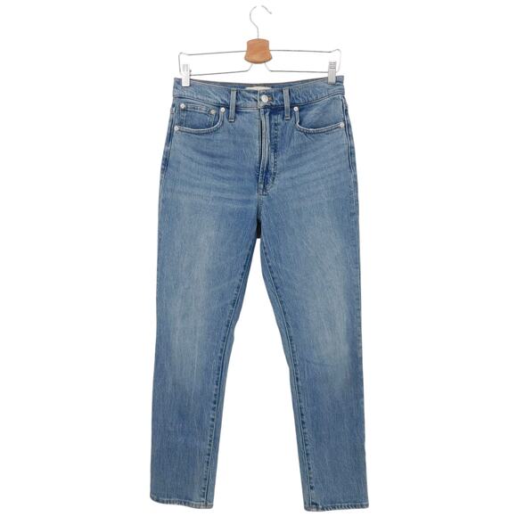 Madewell‎ The Perfect Vintage Jean in Belbury Wash High Rise Jeans Size 27 - Picture 1 of 8